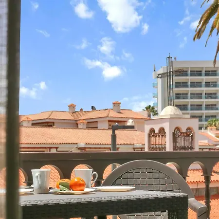 Апартаменты Bonito Apartamento En Los Gigantes Con Terraza Y Wi-fi Rapido - Es-347-34 *